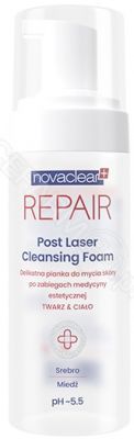 Novaclear Repair pianka do mycia skóry po zabiegach medycyny estetycznej 150 ml