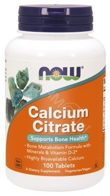 NOW Foods Calcium Citrate x 100 tabl