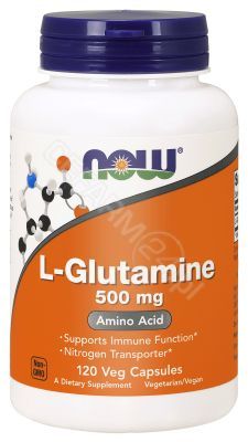 NOW Foods L- Glutamine x 120 kaps