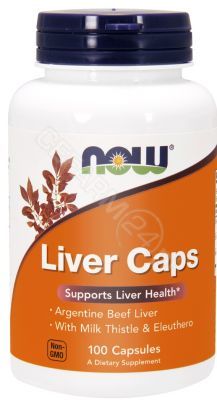 NOW Foods Liver Caps x 100 kaps