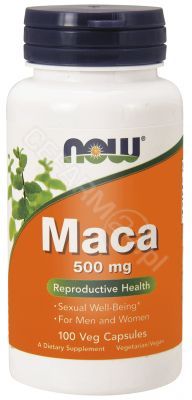 NOW Foods Maca 500 mg x 100 kaps