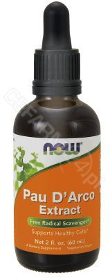 NOW Foods Pau D’arco Extrakt (La Pacho) płynny wyciąg 60 ml