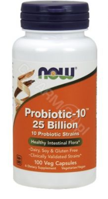 NOW Foods Probiotic-10 - 25 Billion x 100 kaps