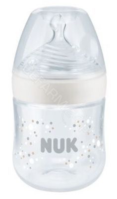 NUK butelka Nature Sense z PP ze wskaźnikiem temperatury S 150 ml (biała)