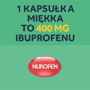 Nurofen Express Forte ibuprofen 400 mg na ból i gorączkę kapsułki x 20 szt