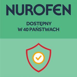 Nurofen Forte ibuprofen 400 mg na silny ból i gorączkę tabletki x 12 szt