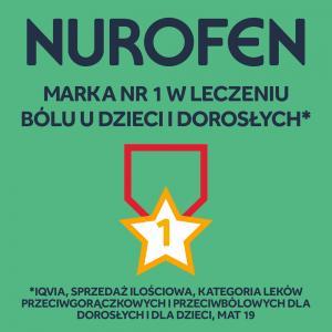Nurofen Forte ibuprofen 400 mg na silny ból i gorączkę tabletki x 24 szt