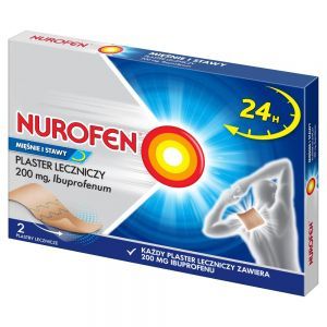 Nurofen Mięśnie i Stawy ibuprofen 200 mg plaster leczniczy x 2 szt