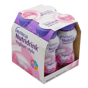 Nutridrink jogurt o smaku malinowym 4 x 200 ml