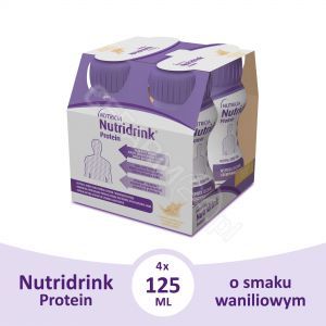 Nutridrink protein waniliowy 4 x 125 ml
