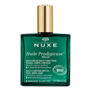 Nuxe prodigieuse huile NEROLI - wielofunkcyjny suchy olejek do twarzy, ciała i włosów 100 ml