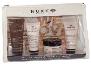 Nuxe Reve de Miel promocyjny zestaw podróżny z kosmetyczką