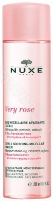 Nuxe Very rose łagodząca woda micelarna 3w1 200 ml