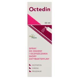 Octedin spray do pielęgnacji i ochrony skóry antybakteryjny 50 ml