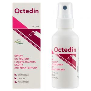Octedin spray do pielęgnacji i ochrony skóry antybakteryjny 50 ml