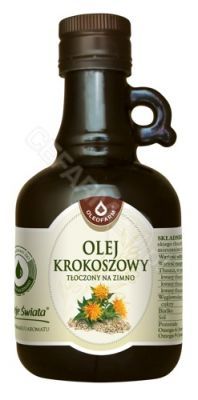 Olej krokoszowy tłoczony na zimno 250 ml (Oleofarm)