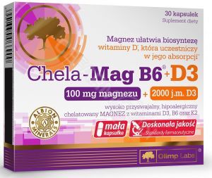 Olimp Chela-Mag B6+D3 x 30 kaps