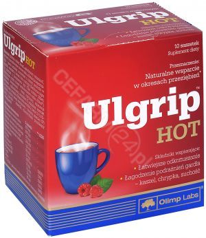 Olimp Ulgrip HOT  x 10 sasz o smaku malinowym