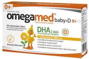 Omegamed Baby+D 0+ x 30 kaps