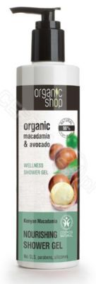 Organic Shop odżywczy żel pod prysznic Kenijskie Orzechy Macadamia 280 ml