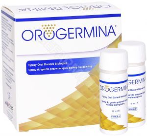 Orogermina spray do gardła x 1 zestaw (2 x 10 ml)  (sprzedajemy wyłącznie do odbioru osobistego)