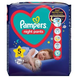 Pampers Night Pants 5 (12-17 kg) pieluchomajtki x 22 szt