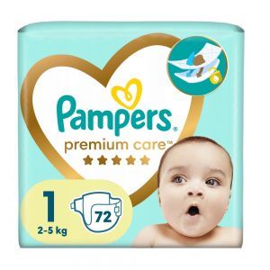 Pampers Premium Care 1 (2-5kg) pieluchy x 72 szt