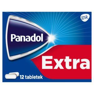 Panadol extra Lek przeciwbólowy i przeciwgorączkowy  x 12 tabl powlekanych