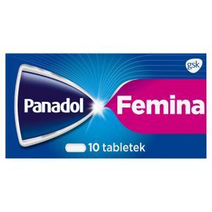 Panadol Femina Lek na bóle menstruacyjne x 10 tabl powlekanych