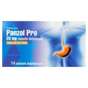 Panzol pro 20 mg x 14 tabl dojelitowych