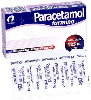 Paracetamol 125 mg x 10 czopków