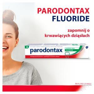Parodontax Fluoride Pasta do zębów na krwawiące dziąsła z fluorem 75 ml