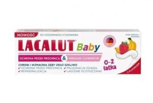 Pasta do zębów lacalut baby dla dzieci (0 - 2 lat) 55 ml