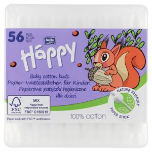 Patyczki higieniczne Bella Baby Happy x 56 szt