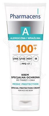Pharmaceris A Medic Protection krem - specjalna ochrona do twarzy i ciała spf100+ 75 ml