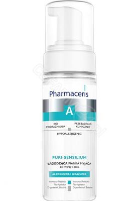 Pharmaceris a - puri-sensilium łagodząca pianka myjąca do twarzy 150 ml