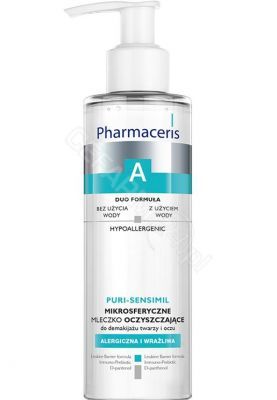 Pharmaceris a - puri-sensimil mikrosferyczne mleczko oczyszczające 190 ml