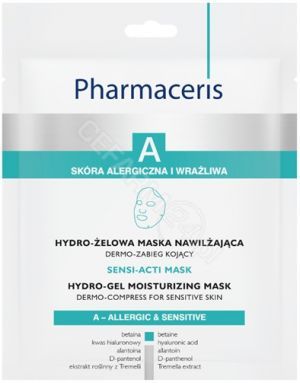 Pharmaceris A sensi-acti hydro-żelowa maska nawilżająca 1 szt