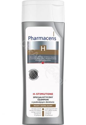Pharmaceris H  Stimutone specjalistyczny szampon spowalniający proces siwienia i stymulujący wzrost włosów 250 ml