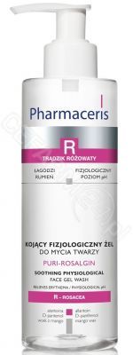 Pharmaceris R - puri-rosalgin kojący fizjologiczny żel do mycia twarzy 190 ml