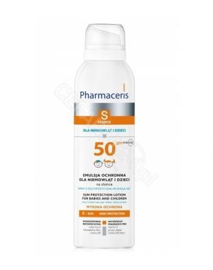 Pharmaceris S emulsja ochronna dla niemowląt i dzieci w sprayu spf 50 150 ml