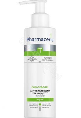 Pharmaceris T puri-sebogel - antybakteryjny żel myjący do twarzy 190 ml
