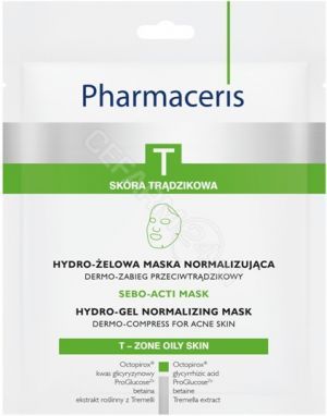 Pharmaceris T sebo-acti hydro-żelowa maska normalizująca 1 szt