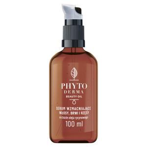 PhytoDerma Beauty Oil serum wzmacniające włosy, brwi i rzęsy 100 ml