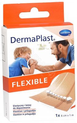 Plastry DermaPlast Flexible 6 cm x 1 m x 1 szt