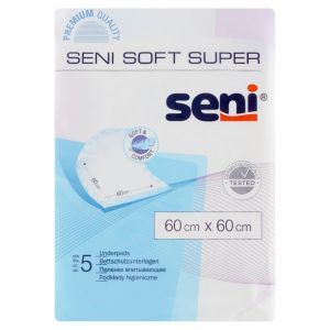 Podkłady higieniczne Seni Soft Super 60 cm x 60 cm x 5 szt