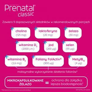 Prenatal classic x 90 kaps twardych