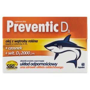 Preventic D3 x 60 kaps