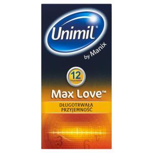 Prezerwatywy Unimil Max Love x 12 szt