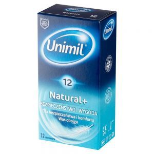 Prezerwatywy Unimil Natural+ x 12 szt
